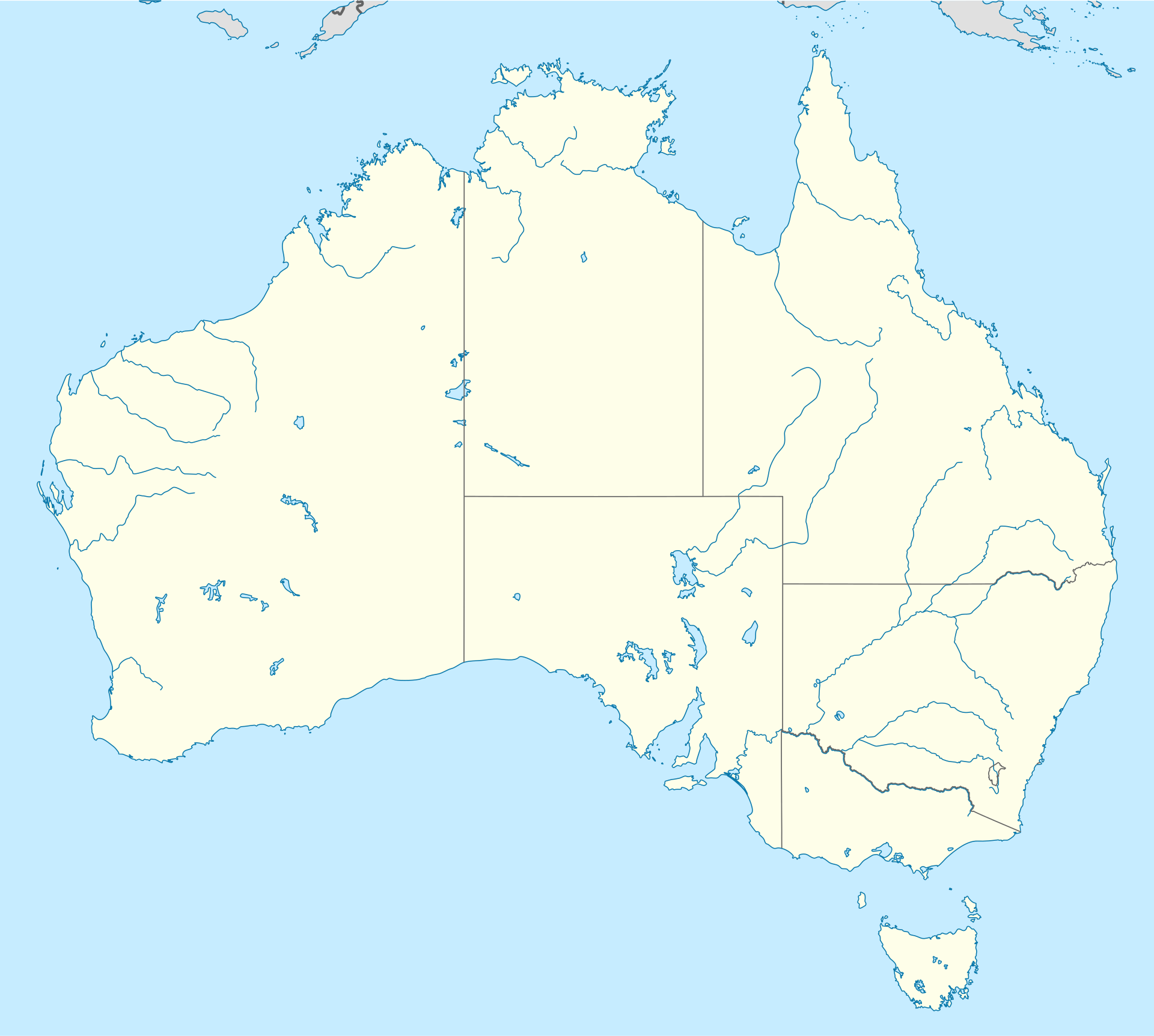 Australia map